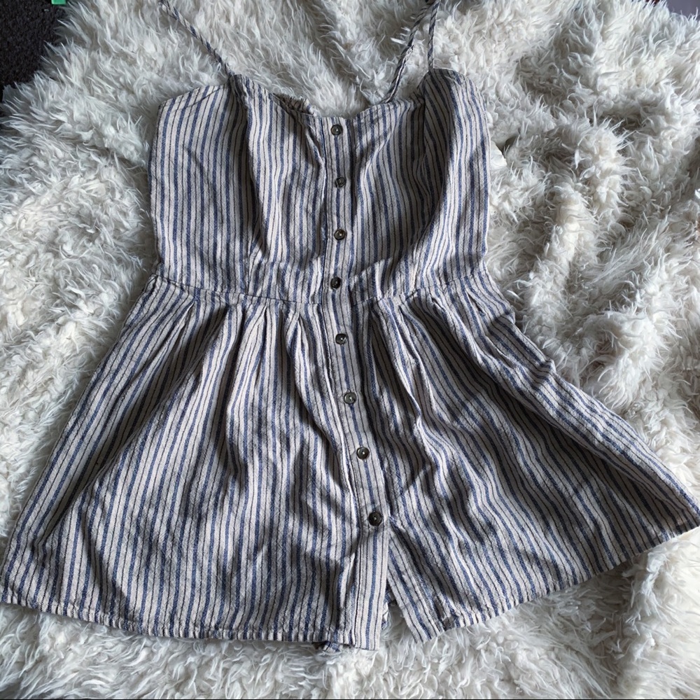 etheral by paper crane striped romper small